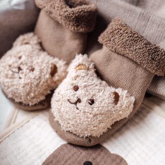 Kojinės Teddy Brown