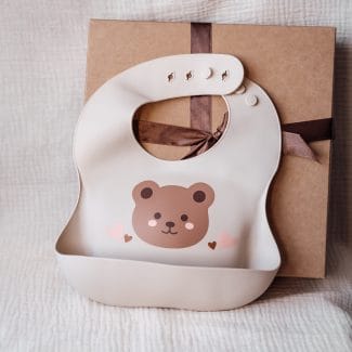 Silikoninis seilinukas su kišene Teddy